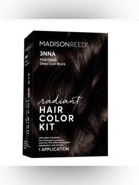 Madison Reed Radiant Hair Color Kit 3NNA Positano Deep Cool Black